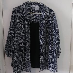 J.M.S. one piece blouse